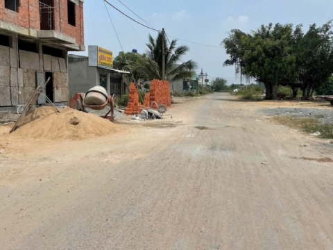 Đất thổ cư tại khu dân cư Tân Đức, mặt tiền đường A36B, gần công viên