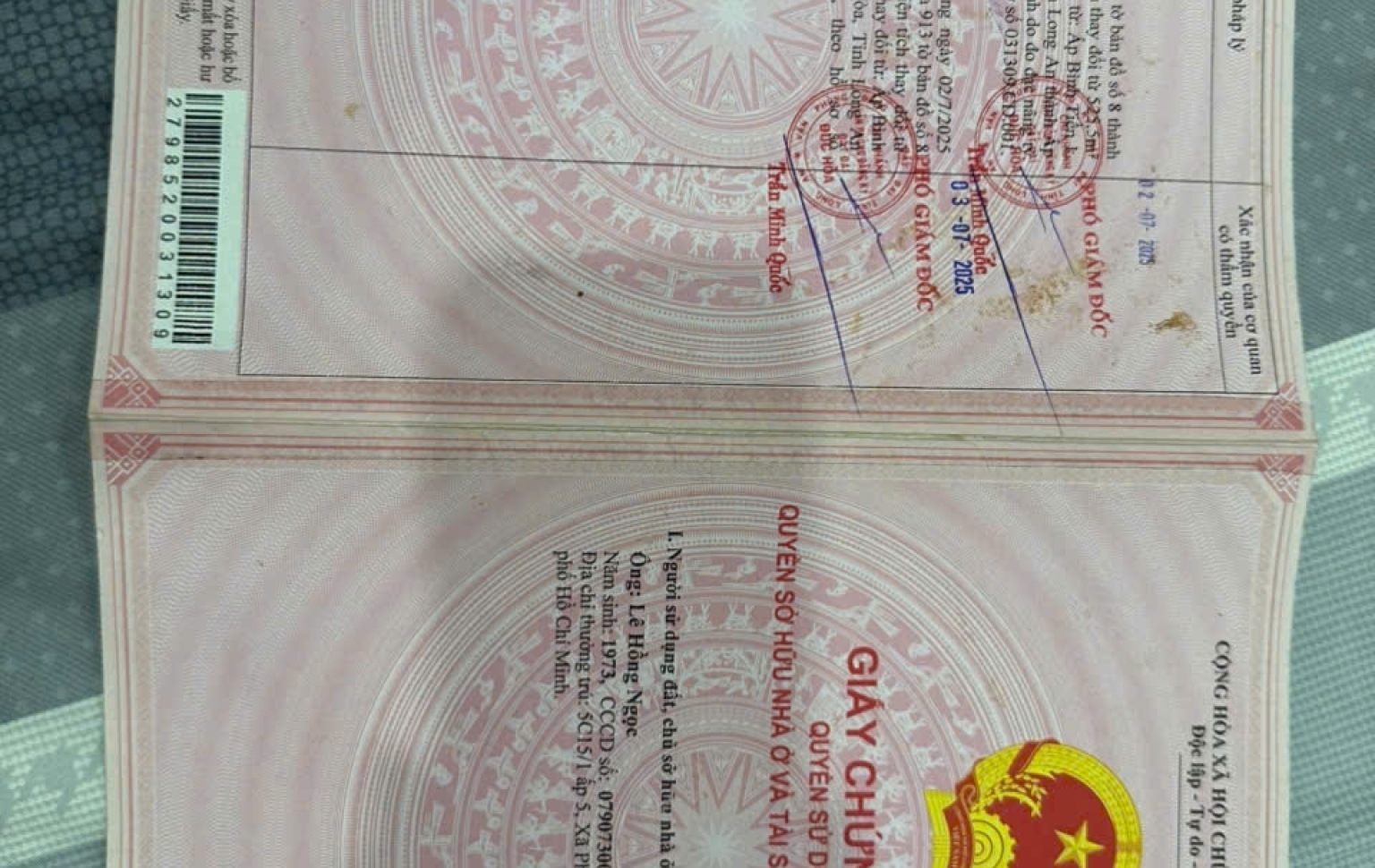 Nhà bán chính chủ Đức Hoà Long An