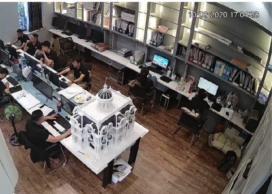 chuẩn hình ảnh trên camera an ninh