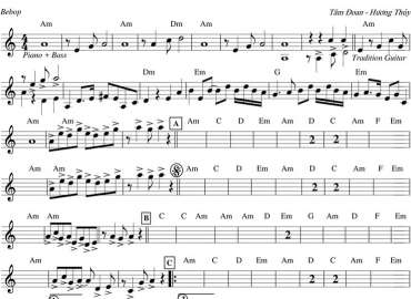 Hành Trình Trên Đất Phù Sa sheet nhạc