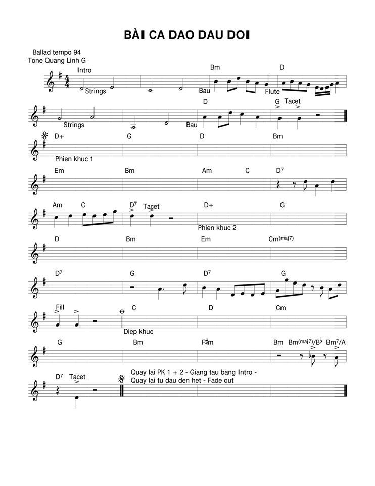 Bài Ca Dao Dầu Đời