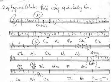 Bến Cảng Quê Hương Tôi sheet nhạc đệm