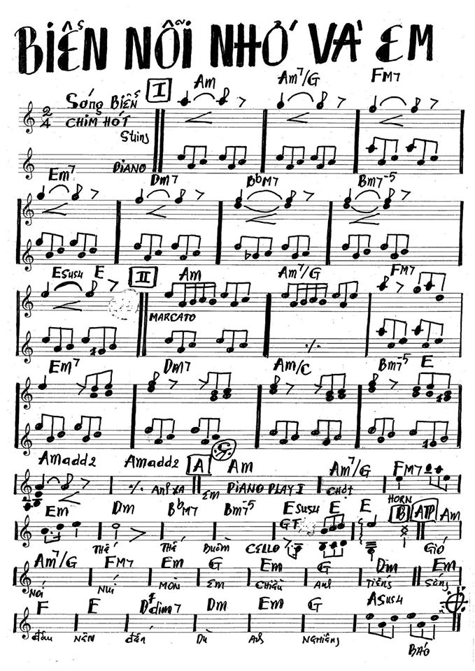 Biển Nỗi Nhớ Và Em