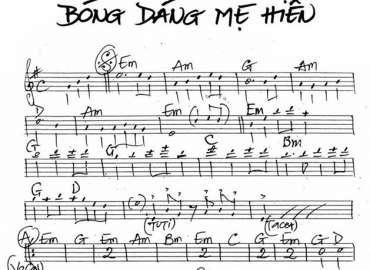 Bóng Dáng Mẹ Hiền sheet nhạc đệm
