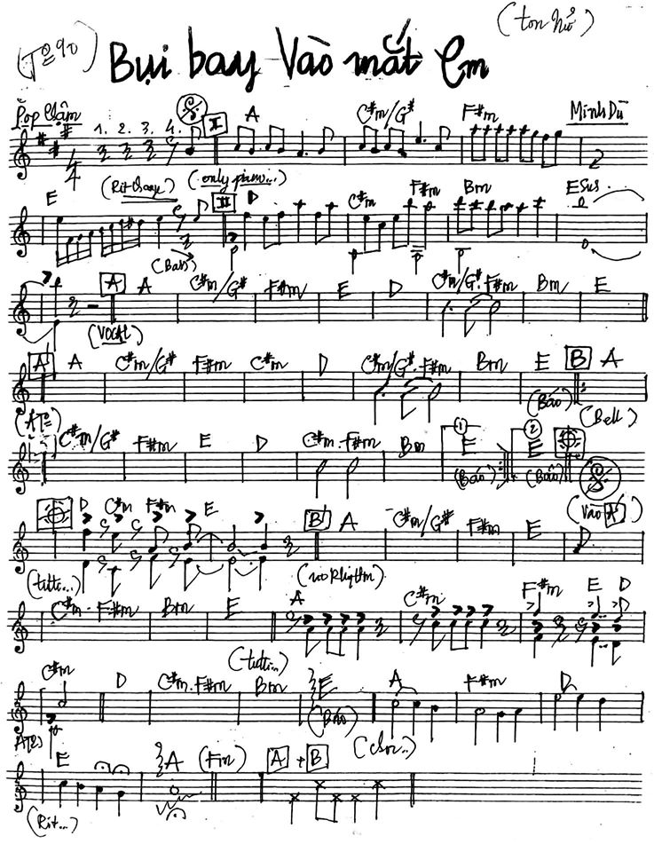 Bụi Bay Vào Mắt