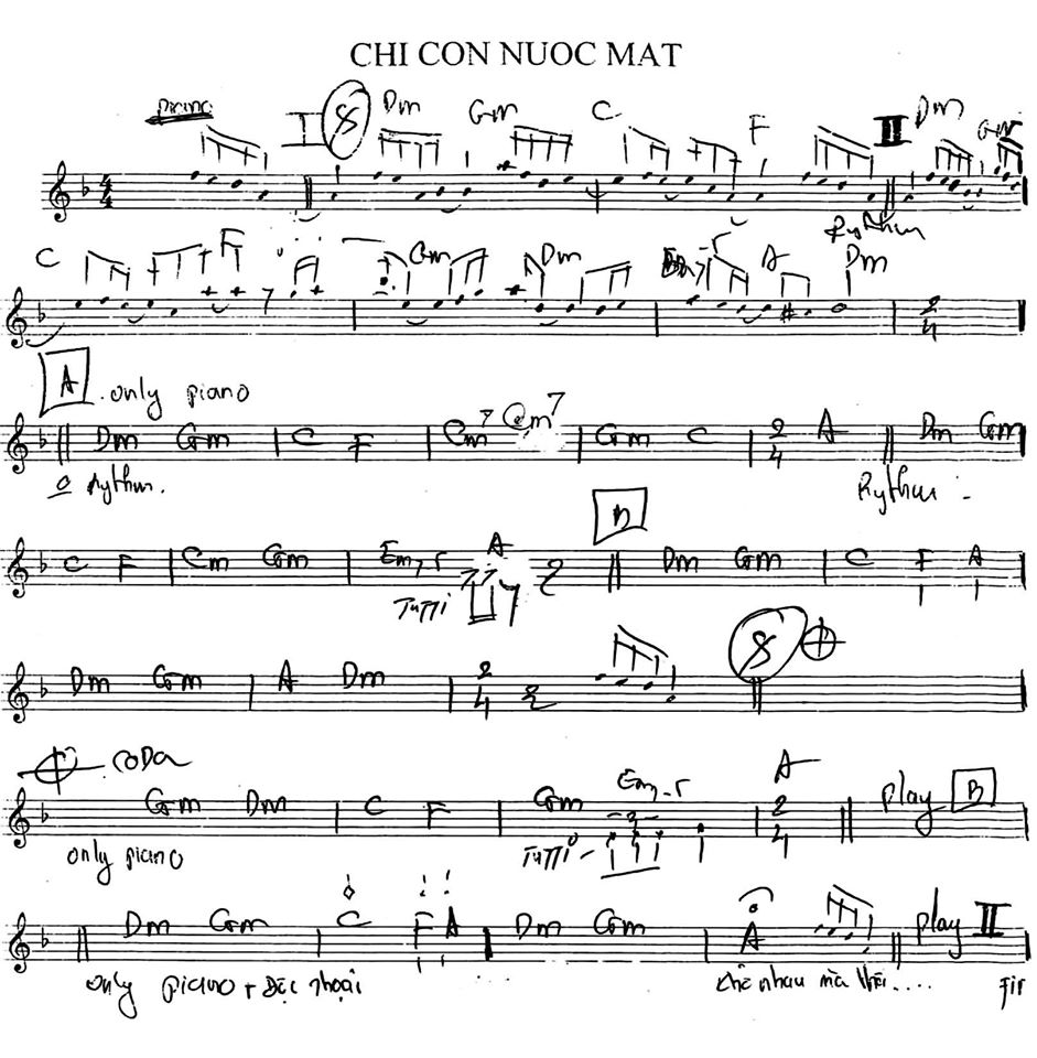 Chỉ Còn Nước Mắt