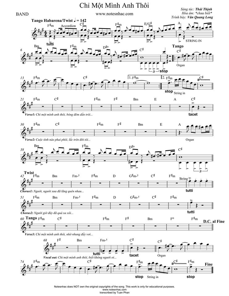 Chỉ Một Mình Anh Thôi