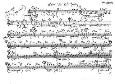 Chiều Lên Bản Thượng sheet nhạc đệm 