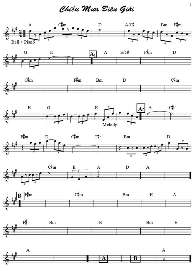 Chiều Mưa Biên Giới