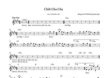Chili Cha Cha sheet nhạc đệm