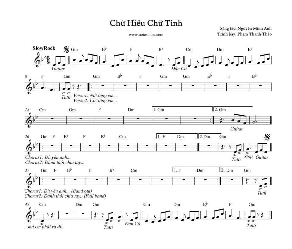 Chữ Hiếu Chữ Tình