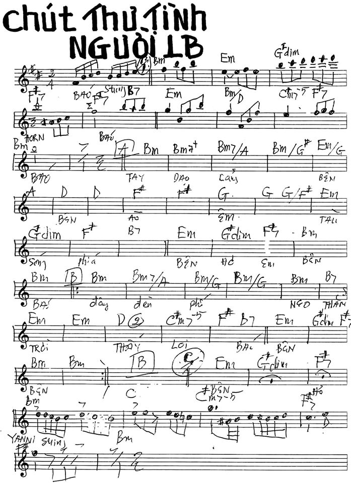 Chút Thư Tình Người Lính Biển