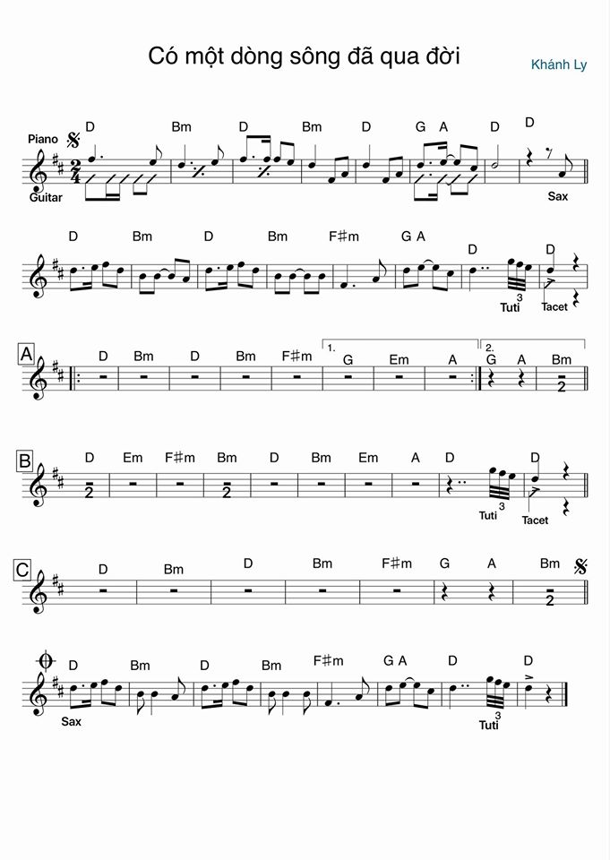 Có Một Dòng Sông Đã Qua Đời