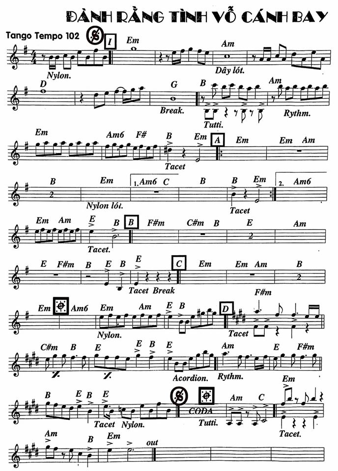 Đành Rằng Tình Vỗ Cánh Bay