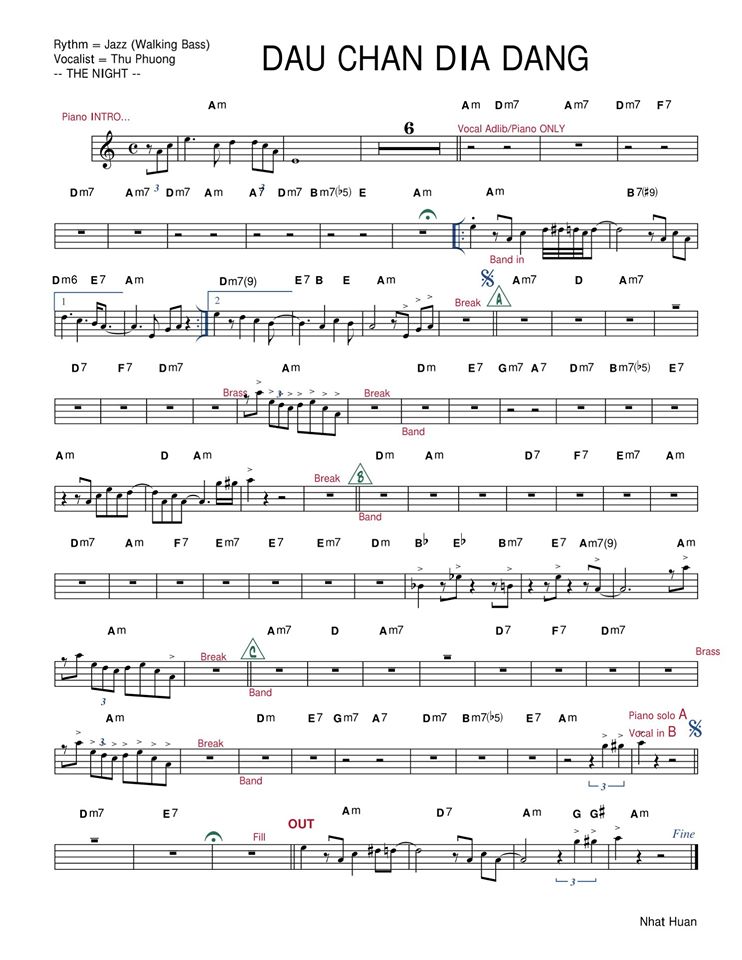 Dấu Chân Địa Dàng jazz