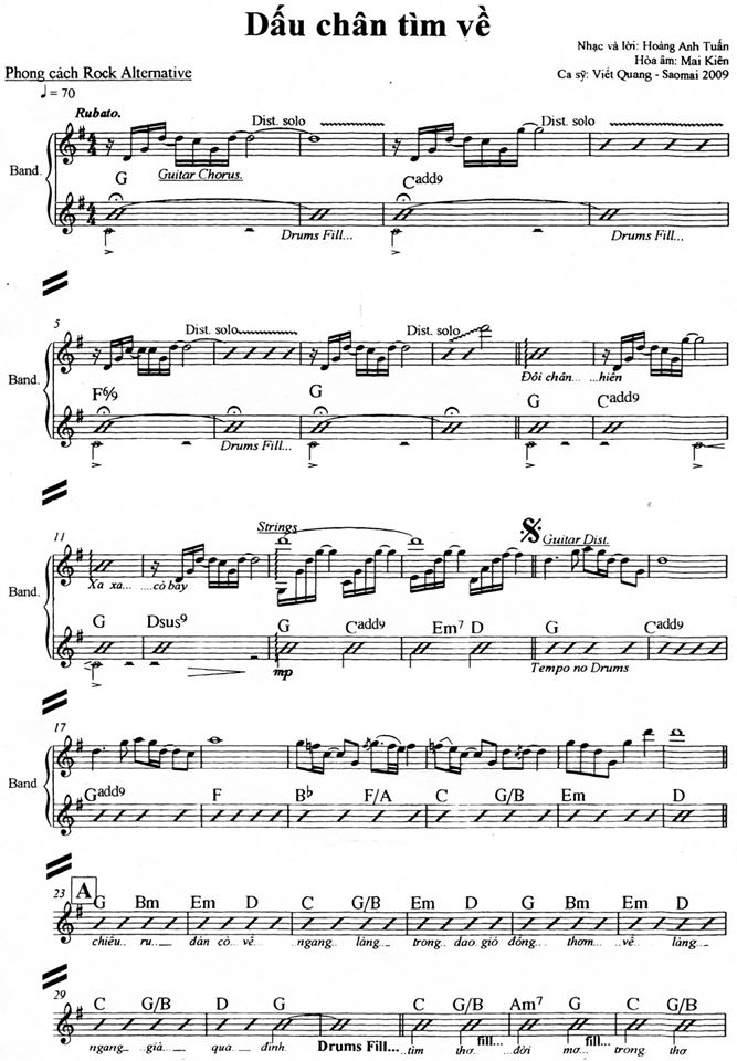 Dấu Chân Tìm Về Rock