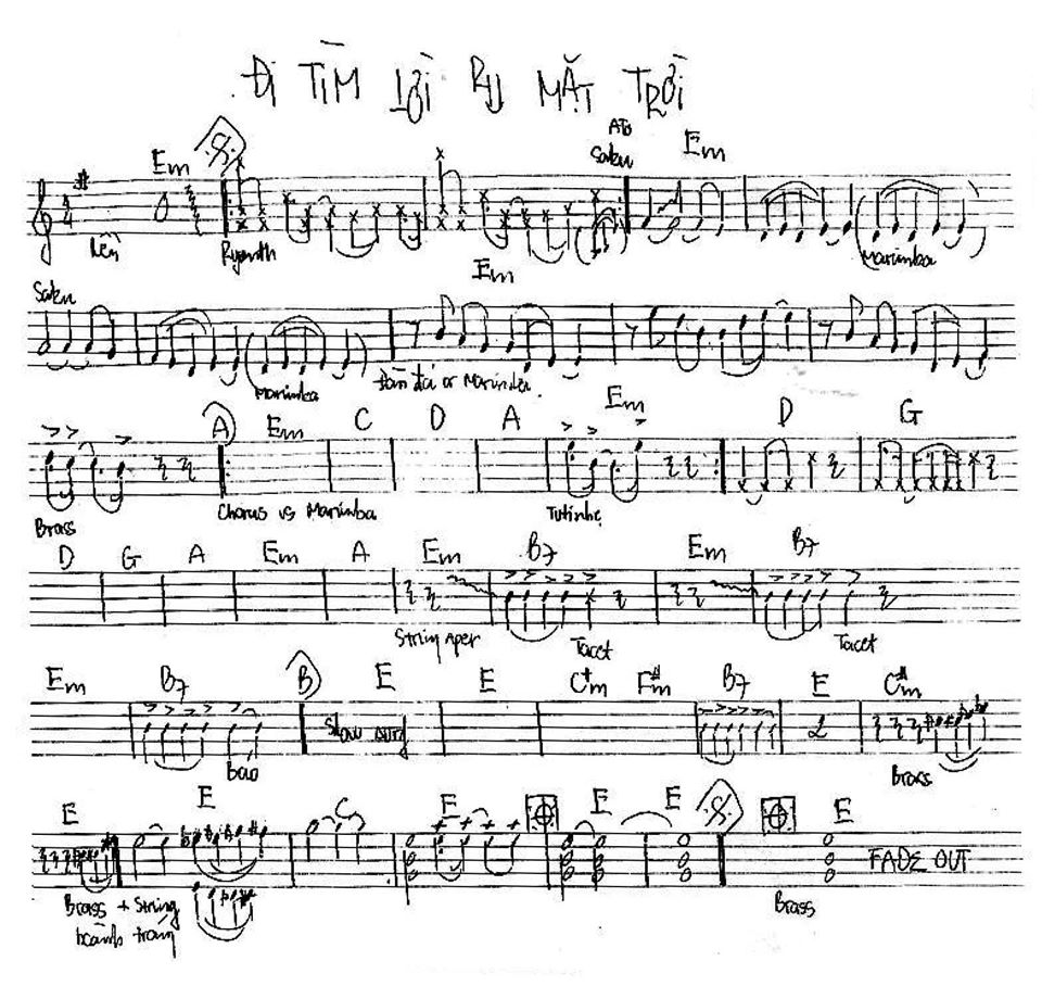 Đi Tìm Lời Ru Mặt Trời