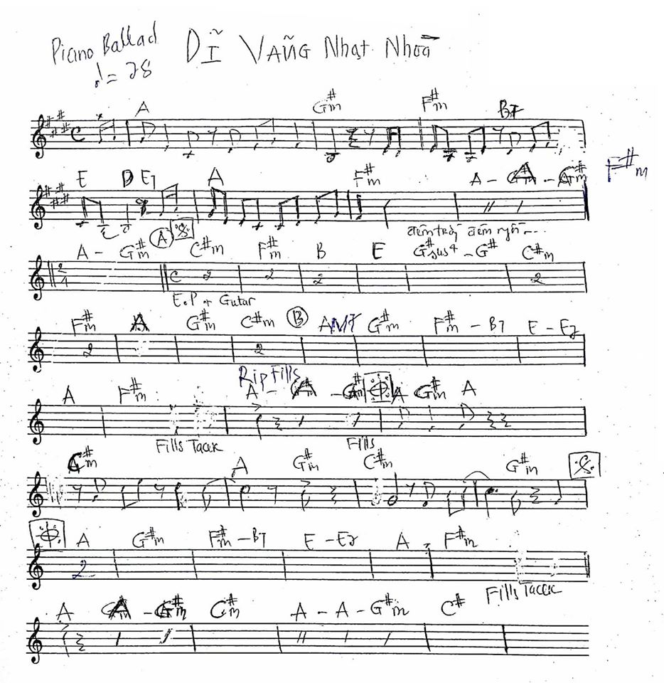 Dĩ Vãng Nhạt Nhòa