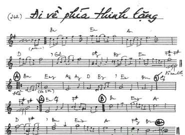 Đi Về Phía Thinh Lặng sheet nhạc đệm