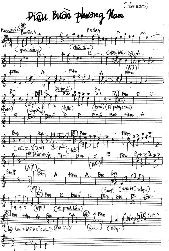 Diệu Buồn Phương Nam