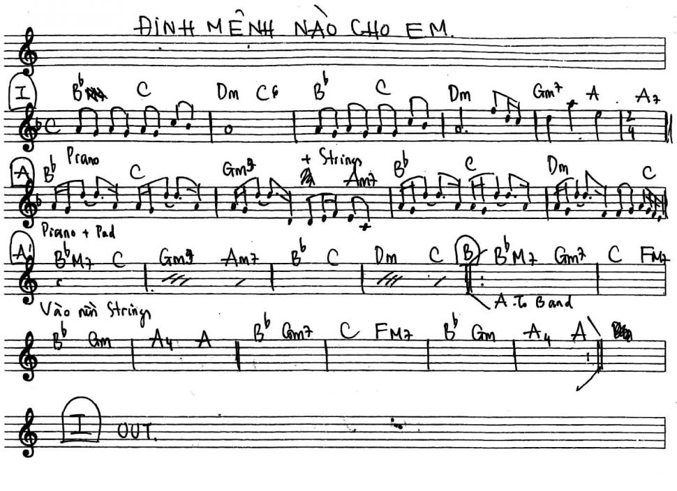 Định Mệnh Nào Cho Em 