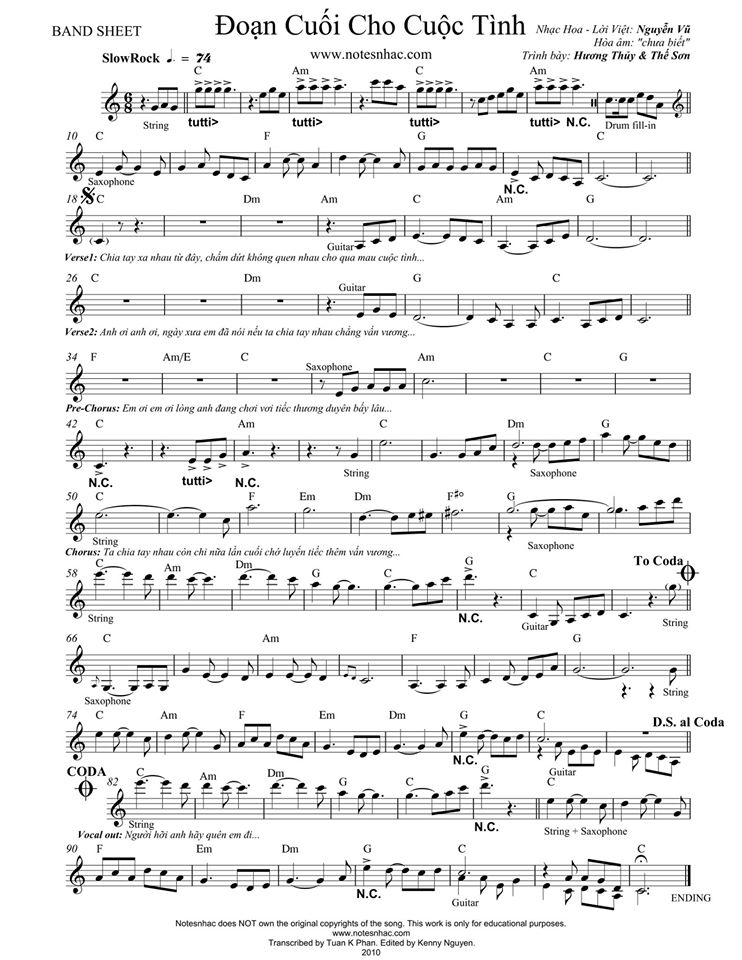 Đoạn Cuối Cho Cuộc Tình