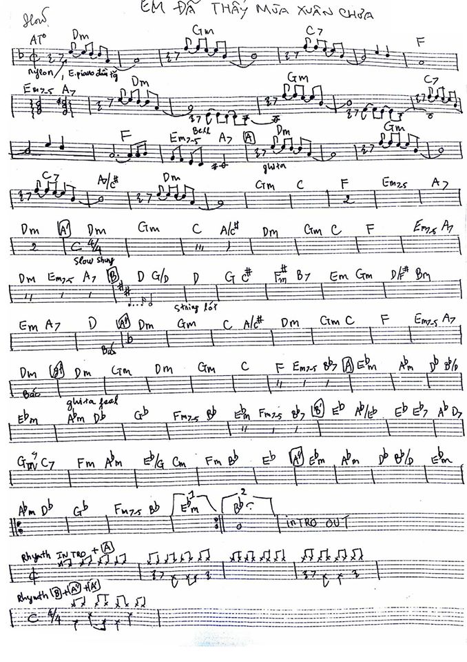 Em Đã Thấy Mùa Xuân Chưa