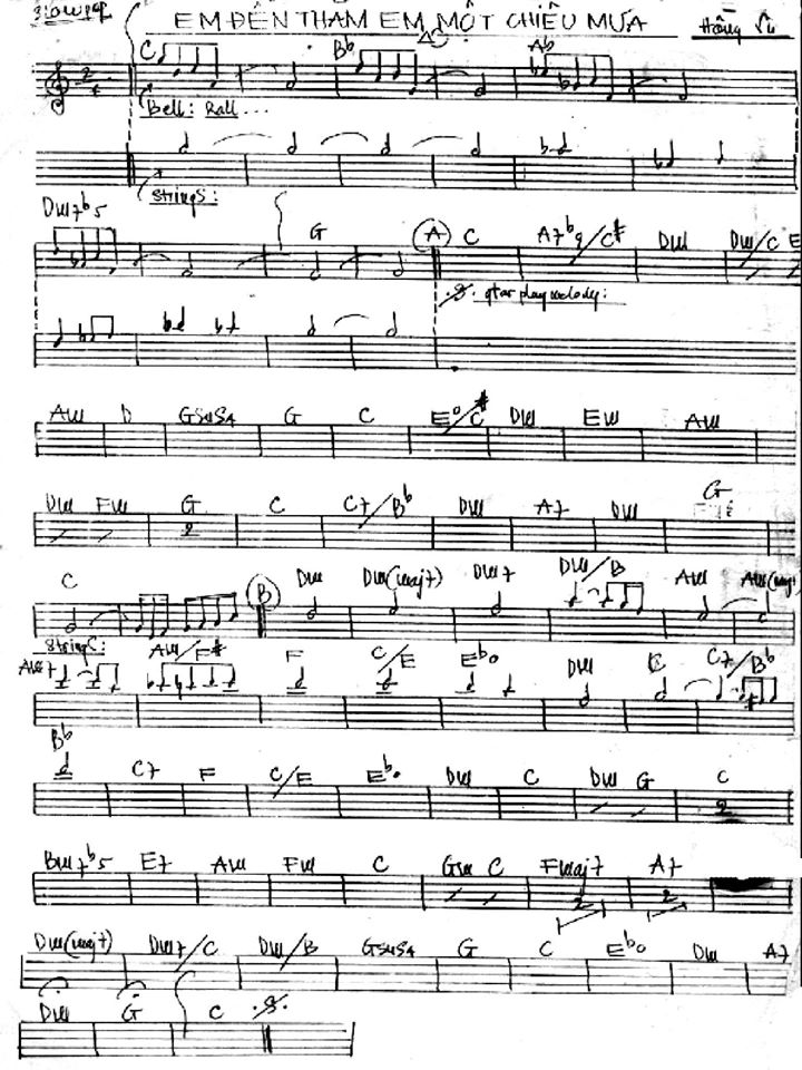 Em Đến Thăm Em Một Chiều Mưa