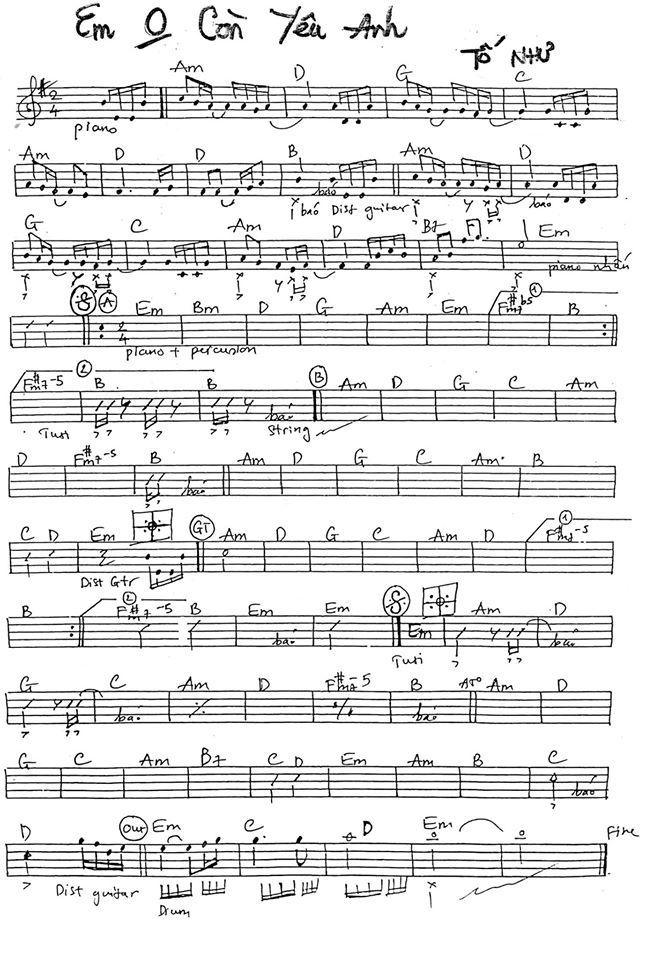 Em Không Còn Yêu Anh