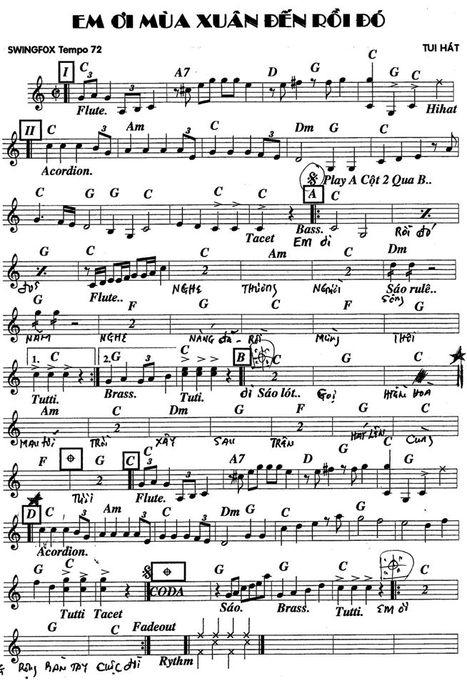 Em Ơi Mùa Xuân Dến Rồi Đó