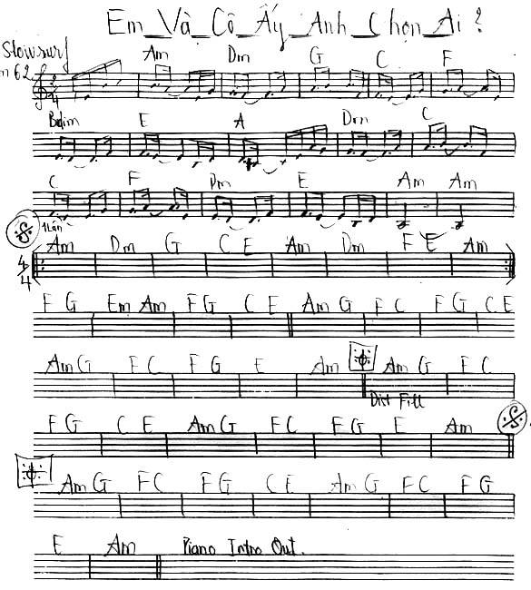 Em Và Cô Ấy Anh Chọn Ai