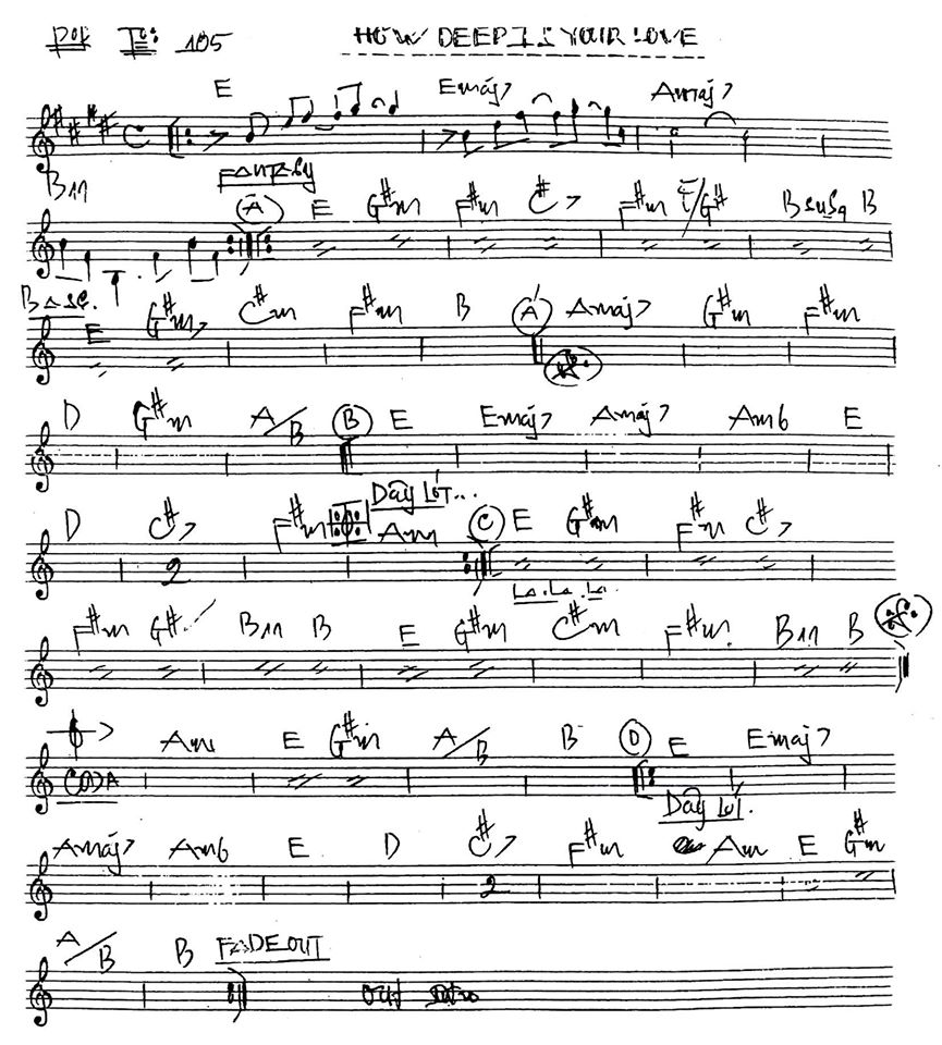 how deep is your love 3