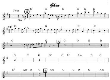 Ghen sheet nhạc đệm