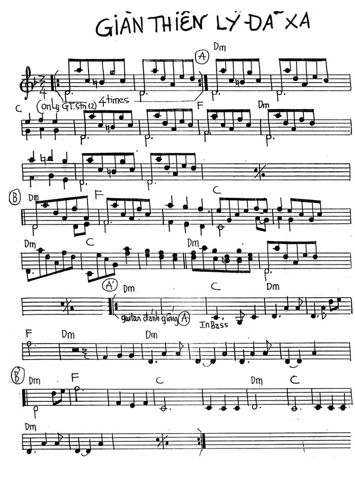 Giàn Thiên Lý Đã Xa