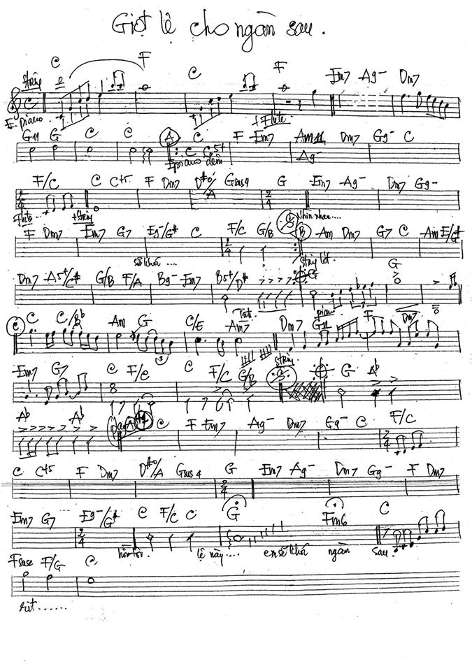 Giọt Lệ Cho Ngàn Sau