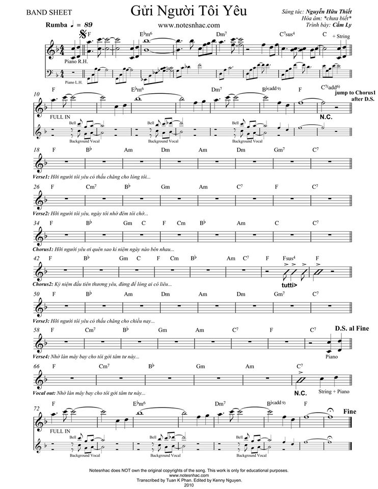 Gửi Người Tôi Yêu