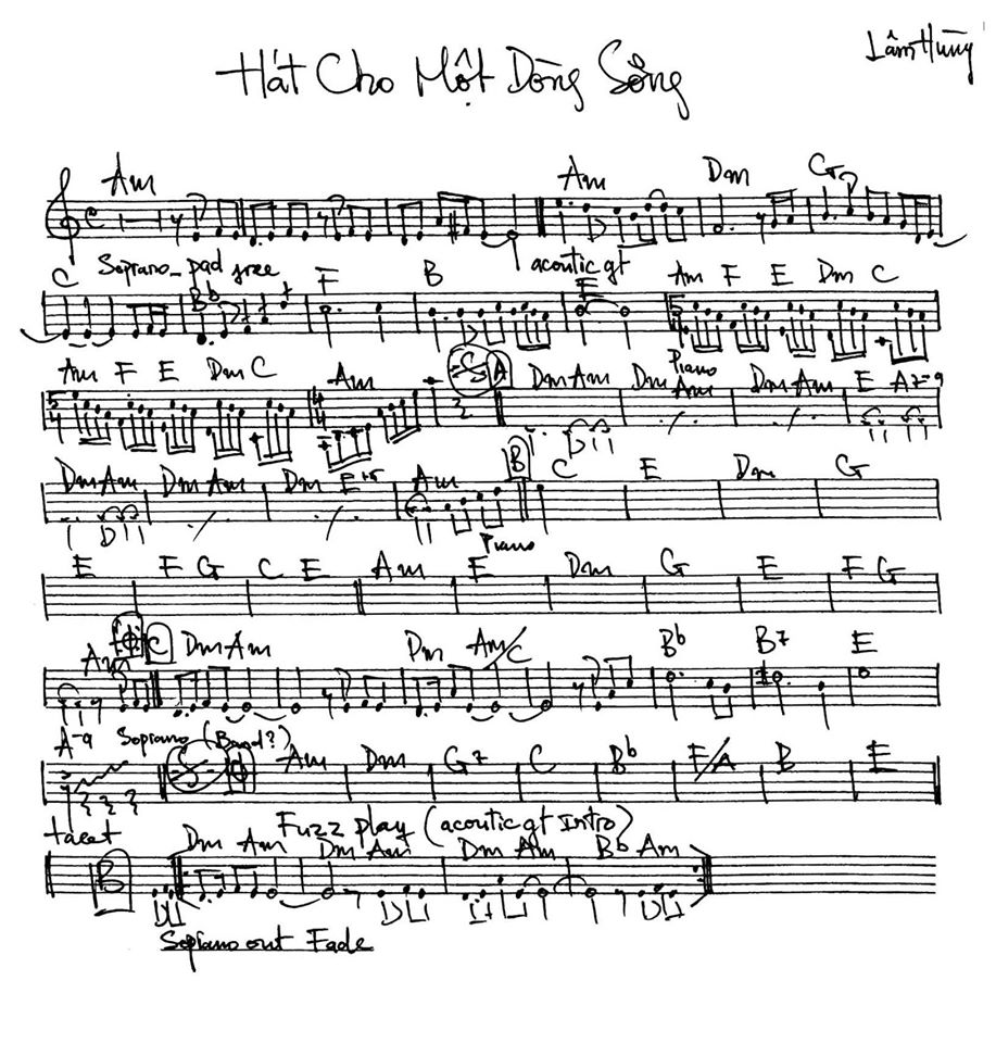 Hát Cho Một Dòng Sông