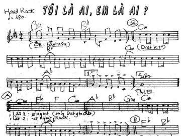 Tôi là ai, em là ai sheet nhạc