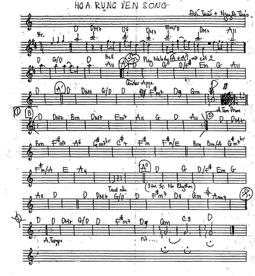 Hoa Rụng Ven Sông