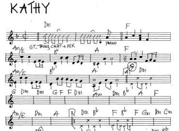 KaThy sheet nhạc đệm