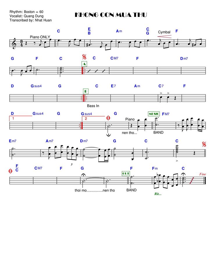 Không Còn Mùa Thu