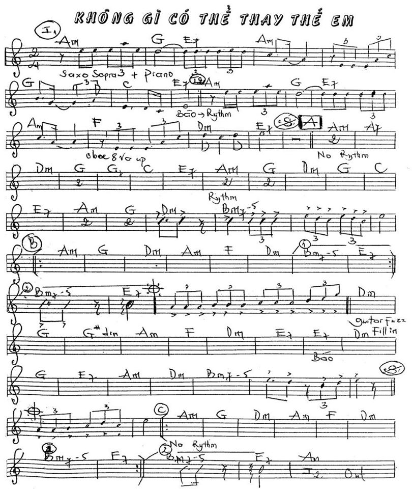 Không Gì Có Thể Thay Thế Em