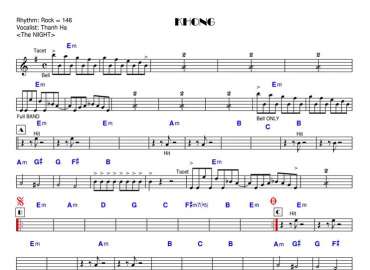 Không tt sheet nhạc đệm