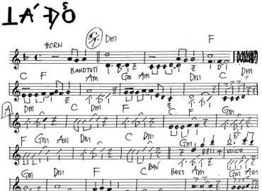 Lá Đổ sheet nhạc đệm