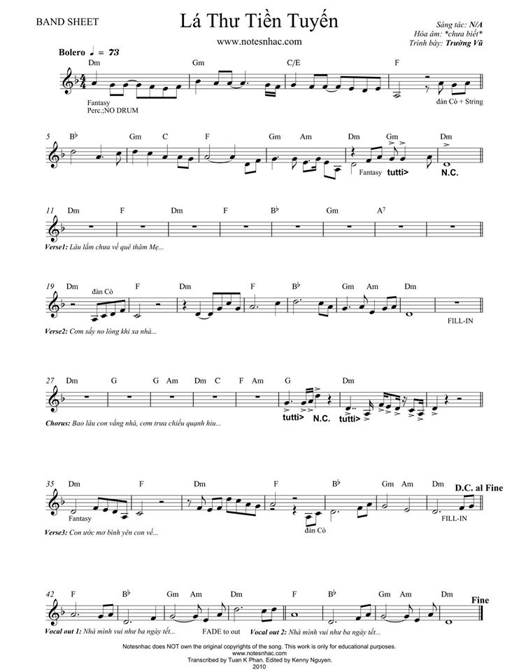 Lá Thư Tiền Tuyến