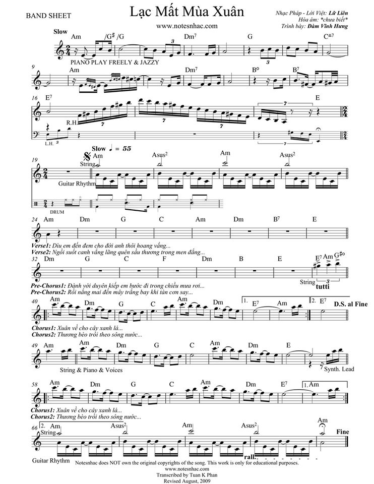 Lạc Mất Mùa Xuân