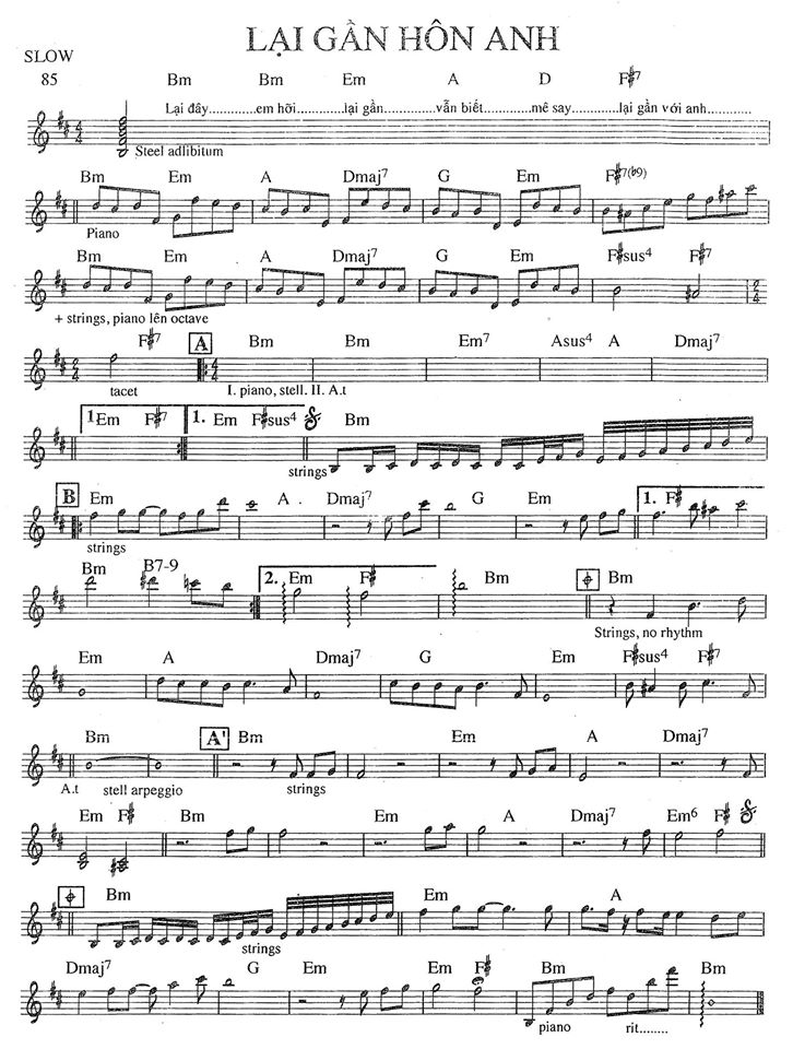 Lại Gần Hôn Anh