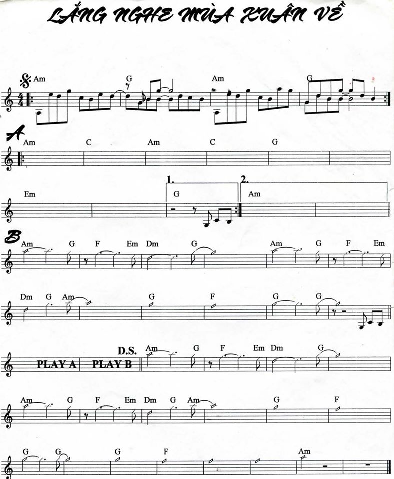 Lắng Nghe Mùa Xuân Về