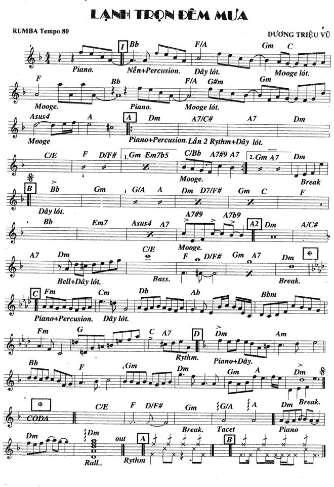 Lạnh Tròn Đêm Mưa