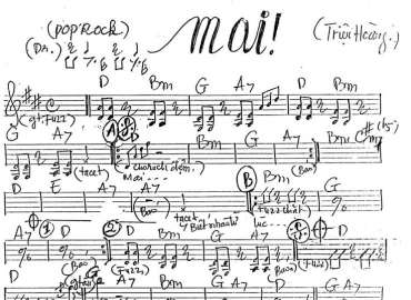 Mai sheet nhạc đệm